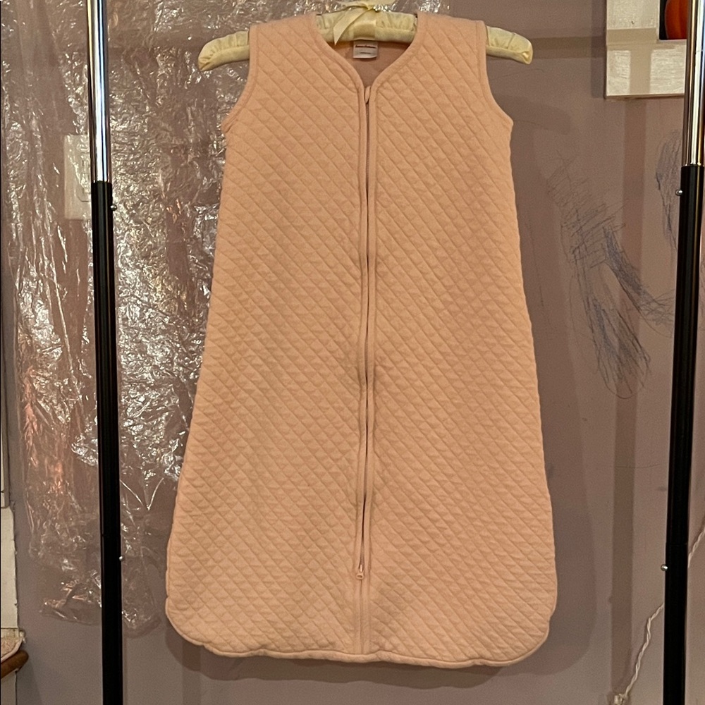 Hanna Andersson Quilted Kids Sleep Sack in Soft Pink
